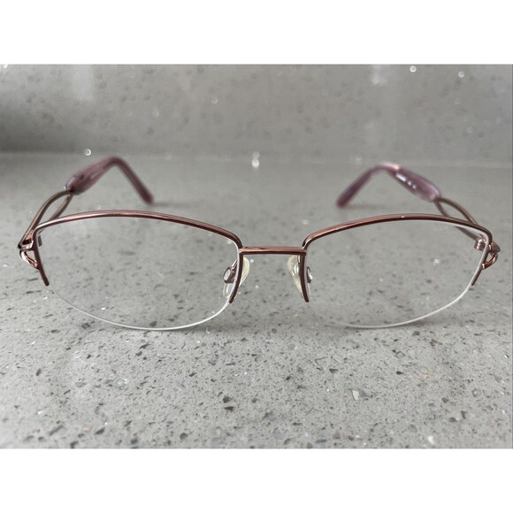SOPHIA LOREN Bronze Eyeglass Frames ONLY M210 Zyloware 118 Violet 52-17-135 - Picture 1 of 14